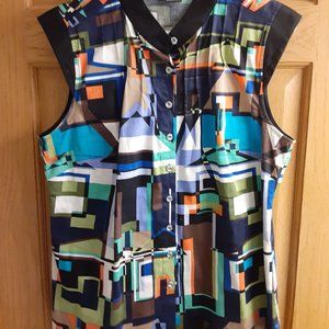 Etcetera button-up blouse